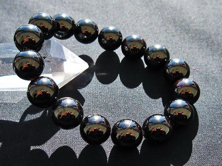 ガーネット ブレスレット 13mm [t271-3166] 1枚目