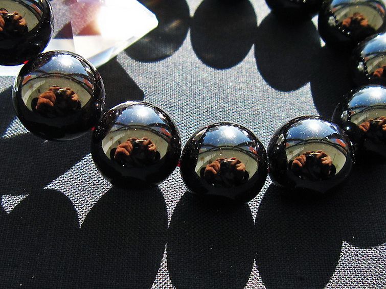 ガーネット ブレスレット 15mm [t271-3176] 3枚目