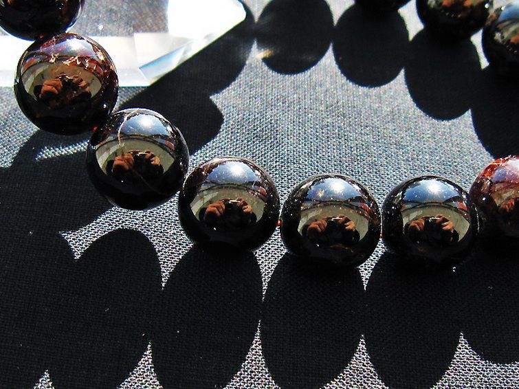 ガーネット ブレスレット 13mm [t271-3182] 3枚目