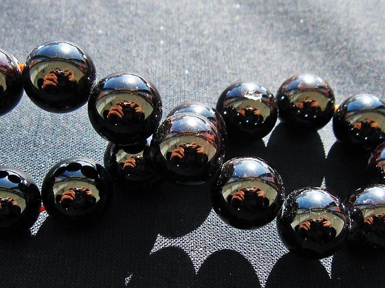 ガーネット ブレスレット 13mm [t271-3184] 2枚目