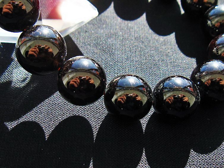 ガーネット ブレスレット 13mm [t271-3184] 3枚目