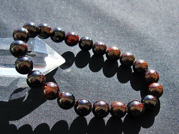 ガーネット ブレスレット 9mm [t271-3203] 1枚目