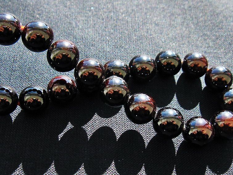 ガーネット ブレスレット 9mm [T271-3204] 2枚目