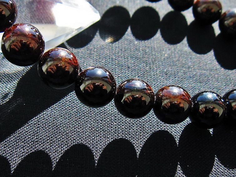 ガーネット ブレスレット 9mm [t271-3206] 3枚目