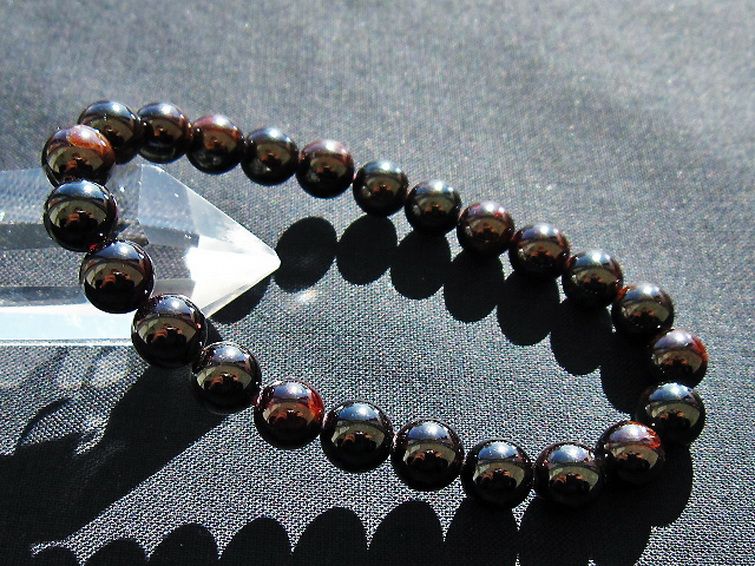 ガーネット ブレスレット 8mm [T271-3210] 1枚目