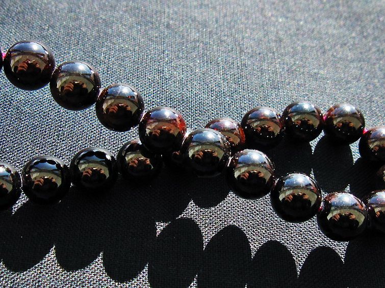 ガーネット ブレスレット 8mm [T271-3210] 2枚目