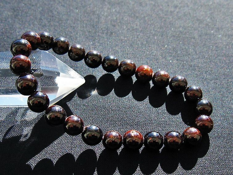 ガーネット ブレスレット 8mm [T271-3212] 1枚目