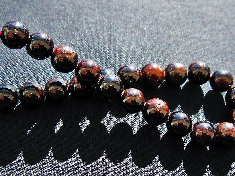 ガーネット ブレスレット 8mm [T271-3212] 2枚目