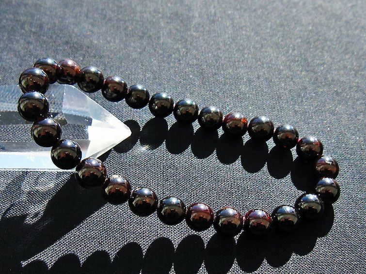 ガーネット ブレスレット 7mm [t271-3217] 1枚目