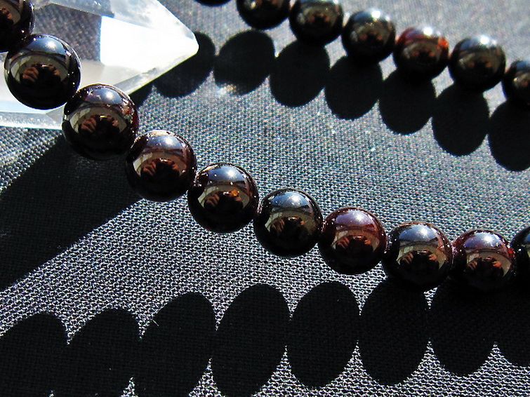 ガーネット ブレスレット 7mm [t271-3217] 3枚目