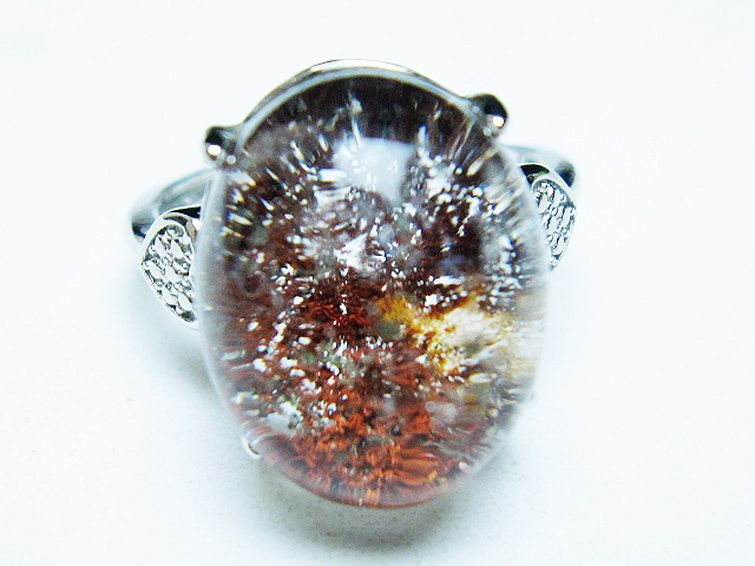 ガーデン （庭園） 水晶 指輪 リング(16号) [t272-3455] 1枚目