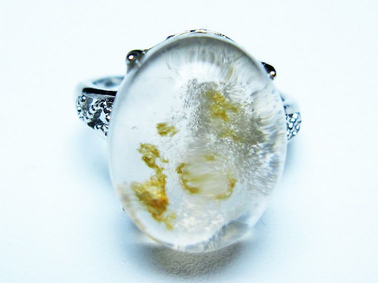 ガーデン （庭園） 水晶 指輪 リング(13号) [t272-3495] 1枚目