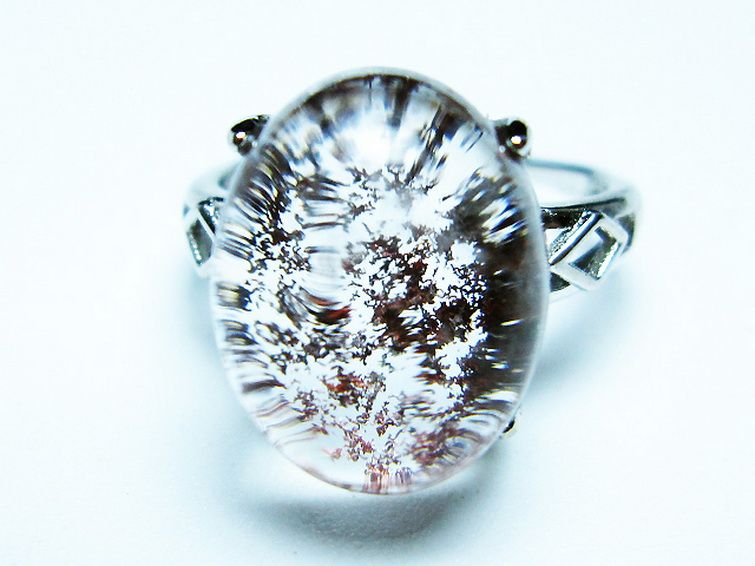 ガーデン （庭園） 水晶 指輪 リング(13号) [t272-3521] 1枚目