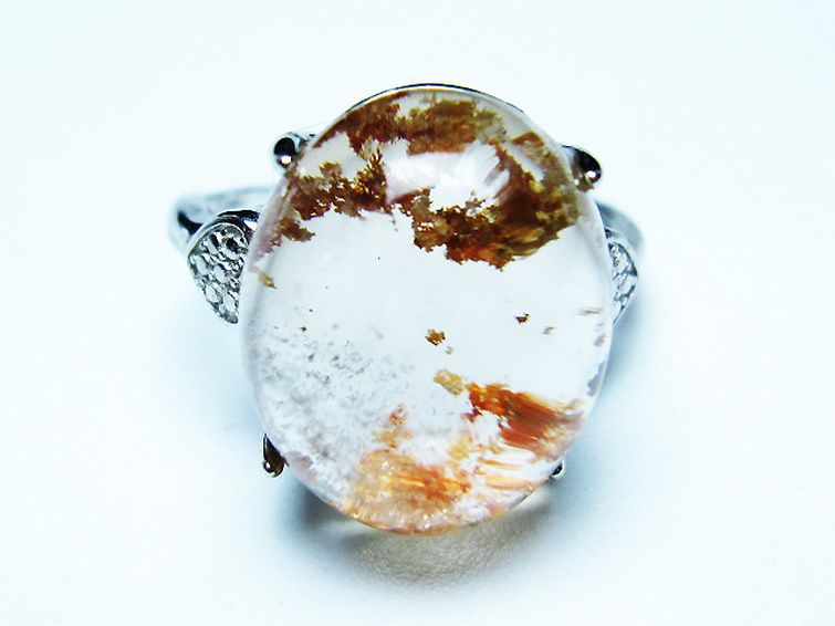 ガーデン （庭園） 水晶 指輪 リング 17号 [t272-3541] 1枚目