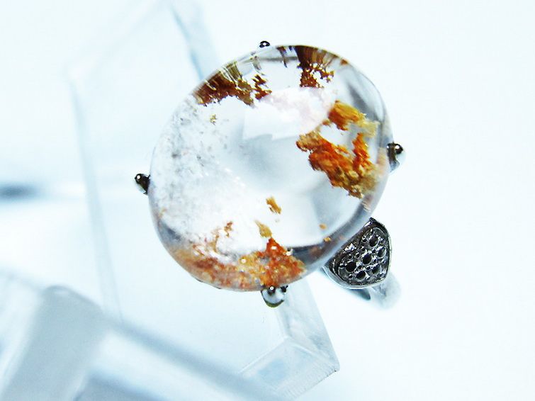 ガーデン （庭園） 水晶 指輪 リング 17号 [t272-3541] 2枚目