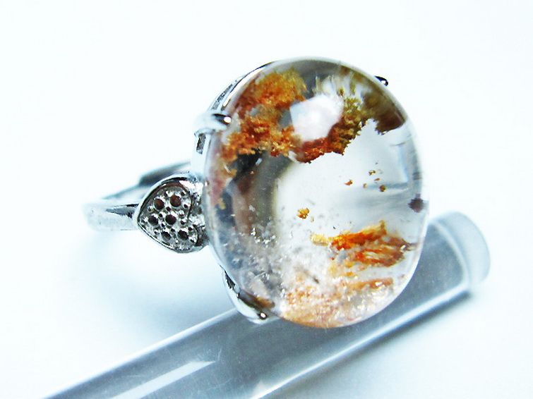 ガーデン （庭園） 水晶 指輪 リング 17号 [t272-3541] 3枚目