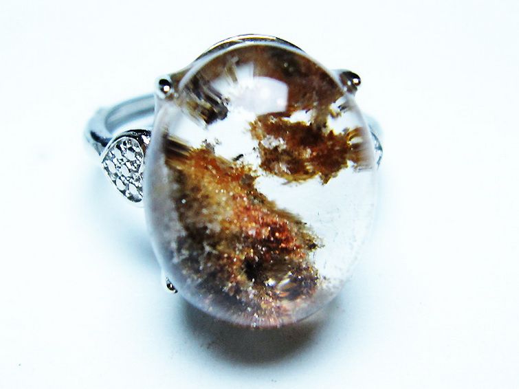 ガーデン （庭園） 水晶 指輪 リング(16号) [t272-3549] 1枚目