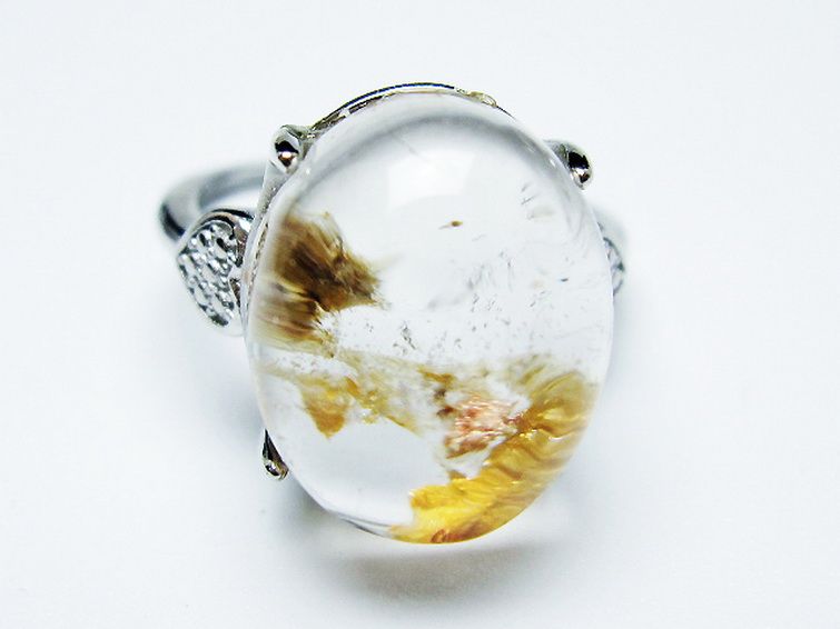 ガーデン （庭園） 水晶 指輪 リング 14号 [t272-3575] 1枚目