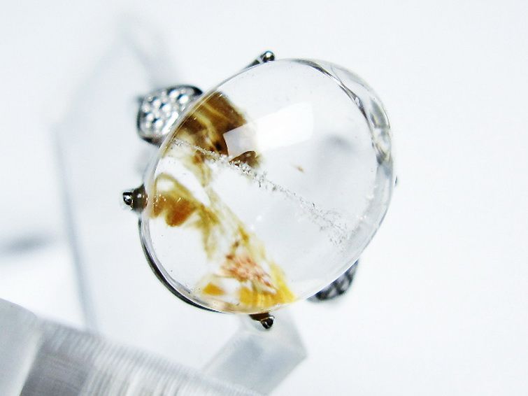 ガーデン （庭園） 水晶 指輪 リング 14号 [t272-3575] 2枚目