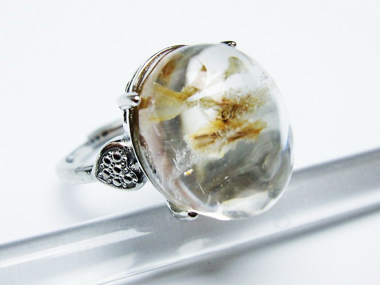 ガーデン （庭園） 水晶 指輪 リング 14号 [t272-3575] 3枚目