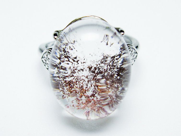 ガーデン （庭園） 水晶 指輪 リング 15号 [t272-3582] 1枚目