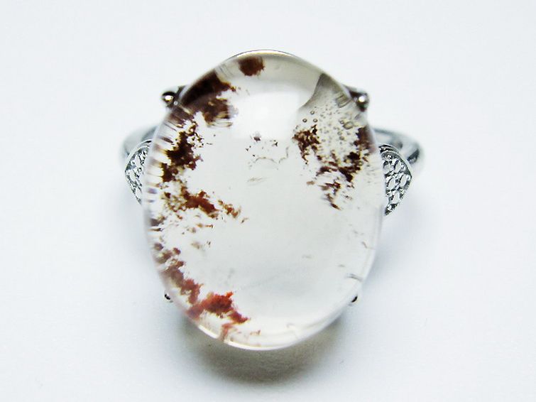 ガーデン （庭園） 水晶 指輪 リング 16号 [t272-3585] 1枚目