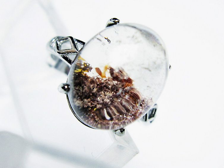 ガーデン （庭園） 水晶 指輪 リング 15号 [t272-3600] 2枚目