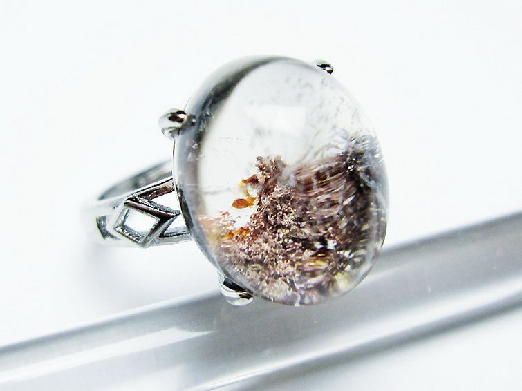 ガーデン （庭園） 水晶 指輪 リング 15号 [t272-3600] 3枚目