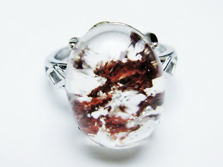 ガーデン （庭園） 水晶 指輪 リング 12号 [t272-3617] 1枚目