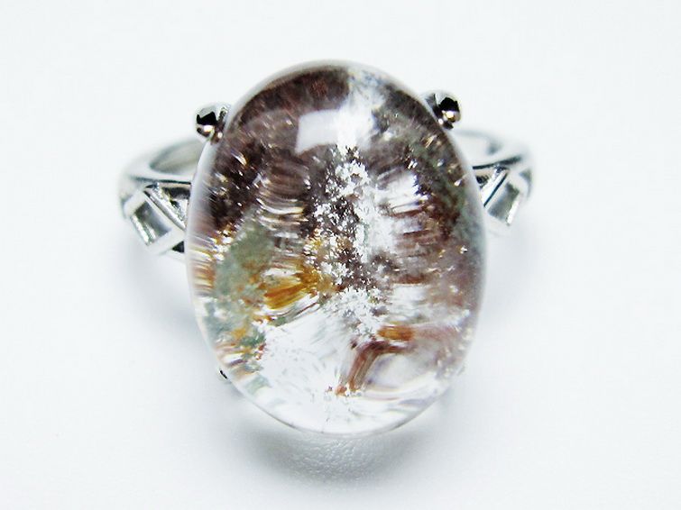 ガーデン （庭園） 水晶 指輪 リング 14号 [t272-3620] 1枚目