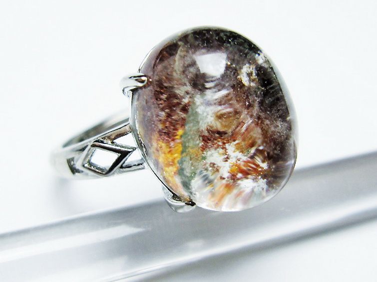 ガーデン （庭園） 水晶 指輪 リング 14号 [t272-3620] 3枚目