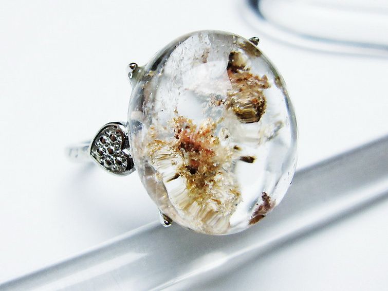 ガーデン （庭園） 水晶 指輪 リング 15号 [t272-3629] 3枚目