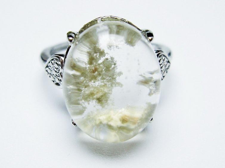 ガーデン （庭園） 水晶 指輪 リング(17号) [t272-3630] 1枚目