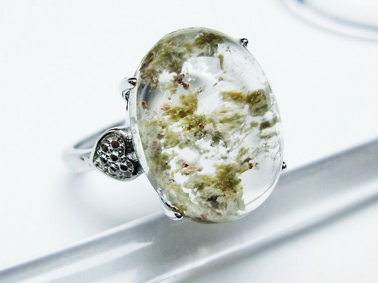 ガーデン （庭園） 水晶 指輪 リング 16号 [t272-3633] 3枚目