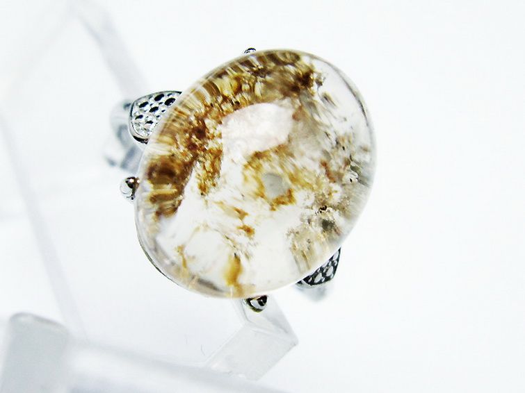 ガーデン （庭園） 水晶 指輪 リング 17号 [t272-3637] 2枚目