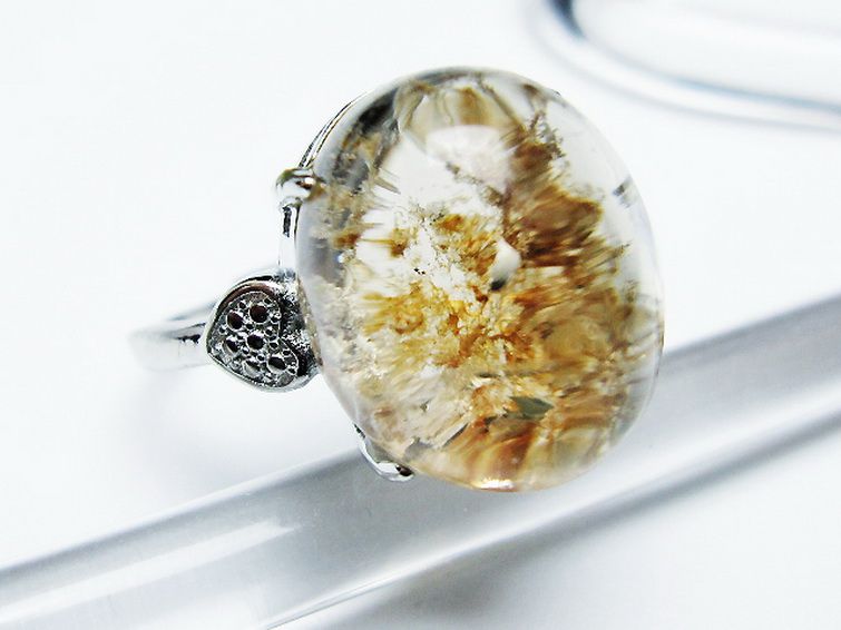 ガーデン （庭園） 水晶 指輪 リング 17号 [t272-3637] 3枚目