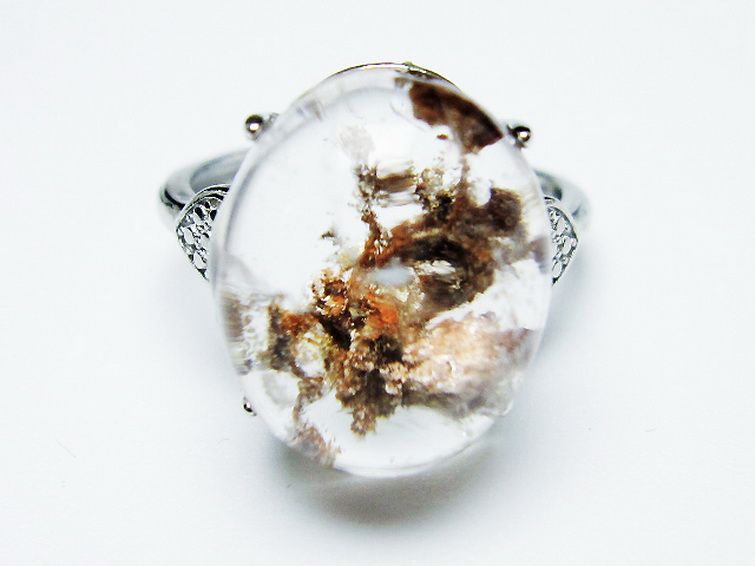 ガーデン （庭園） 水晶 指輪 リング 16号 [t272-3644] 1枚目