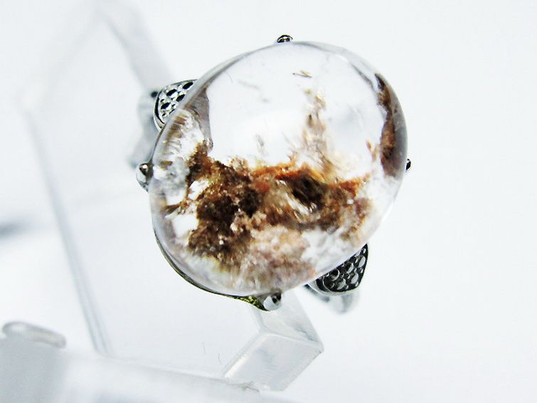 ガーデン （庭園） 水晶 指輪 リング 16号 [t272-3644] 2枚目