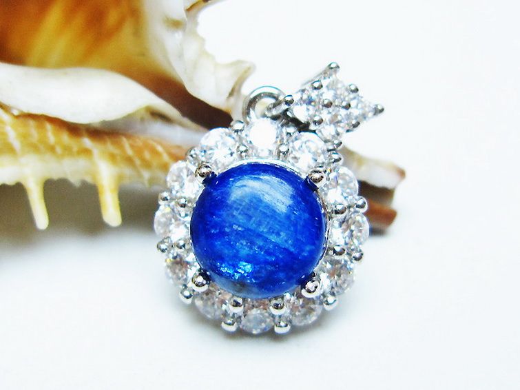 カイヤナイト ペンダント [T273-4104] 2枚目