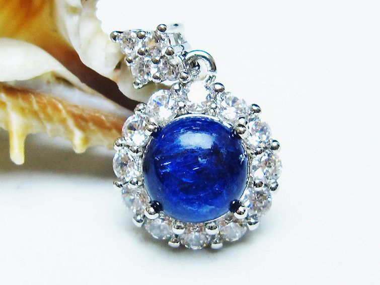 カイヤナイト ペンダント [T273-4106] 2枚目