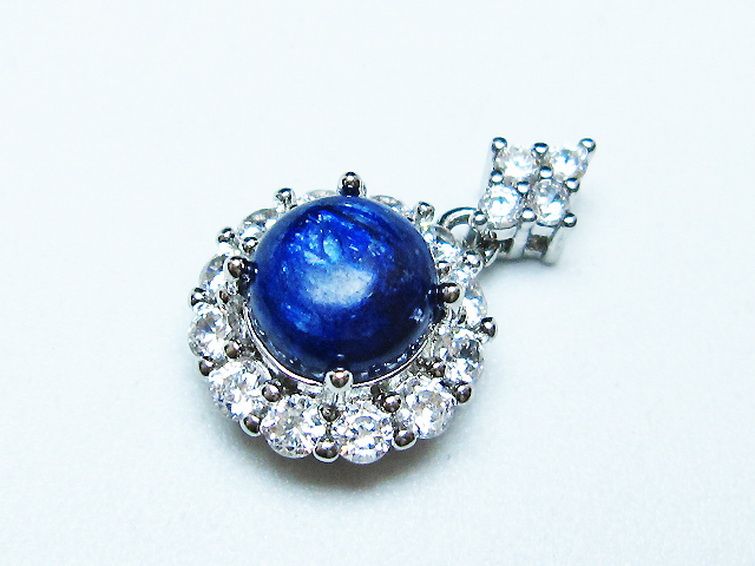 カイヤナイト ペンダント [T273-4106] 3枚目