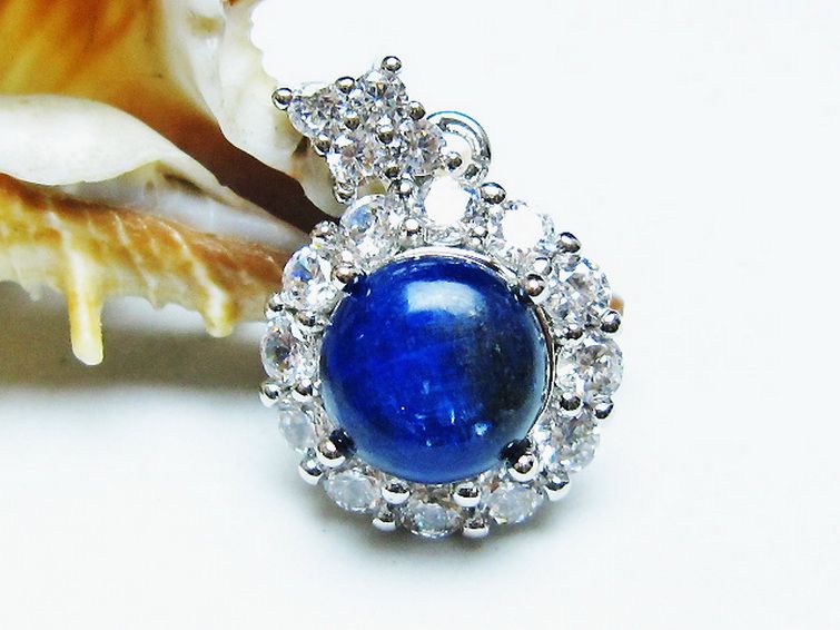 カイヤナイト ペンダント [T273-4108] 2枚目