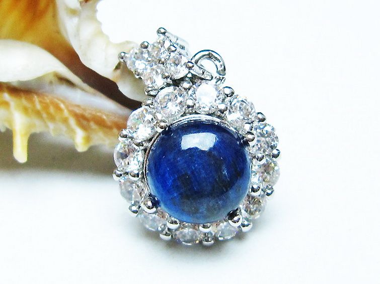 カイヤナイト ペンダント [T273-4109] 2枚目