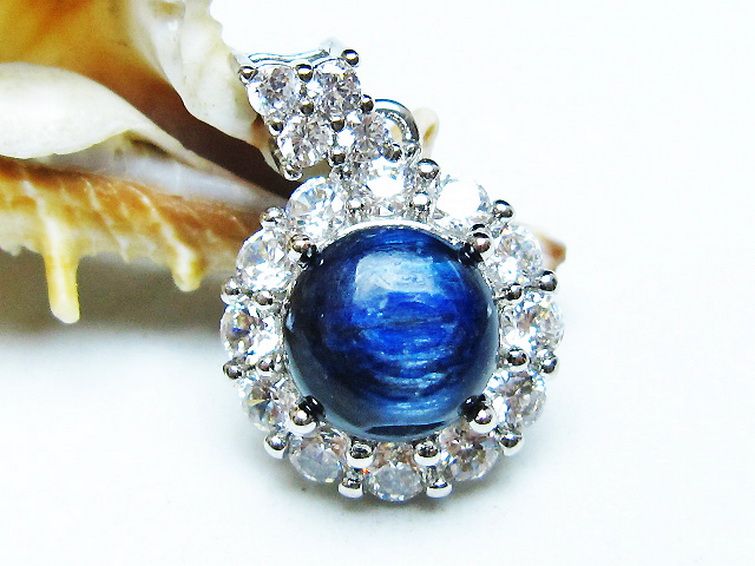 カイヤナイト ペンダント [T273-4122] 1枚目