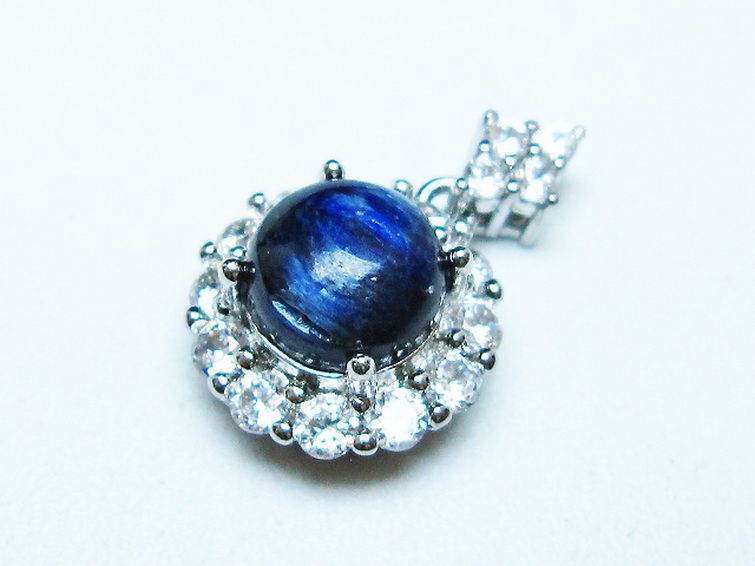 カイヤナイト ペンダント [T273-4122] 3枚目