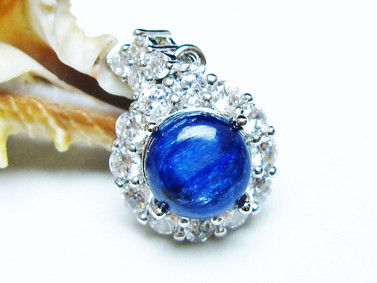 カイヤナイト ペンダント [T273-4127] 1枚目