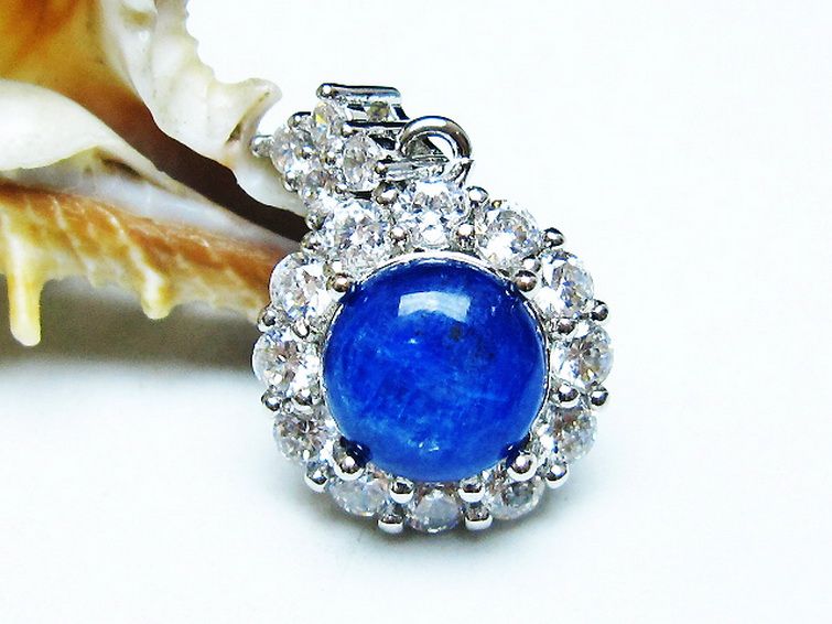 カイヤナイト ペンダント [T273-4128] 1枚目