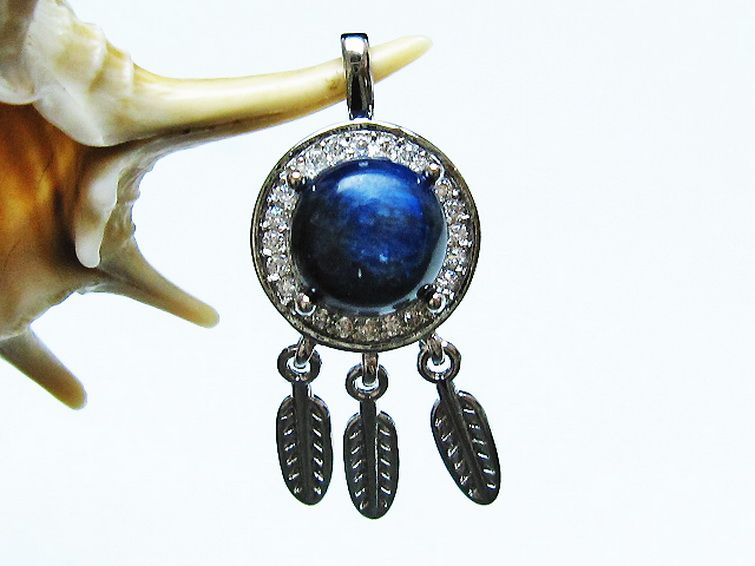 カイヤナイト ペンダント [T273-4155] 1枚目