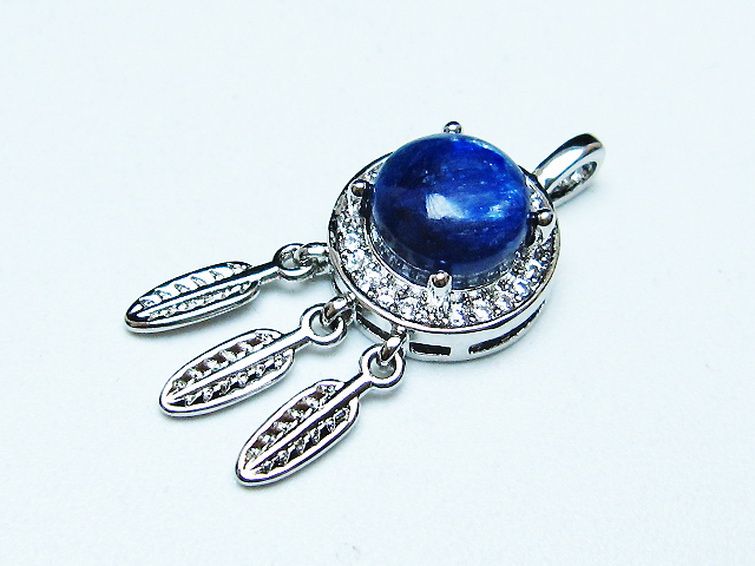 カイヤナイト ペンダント [T273-4163] 3枚目