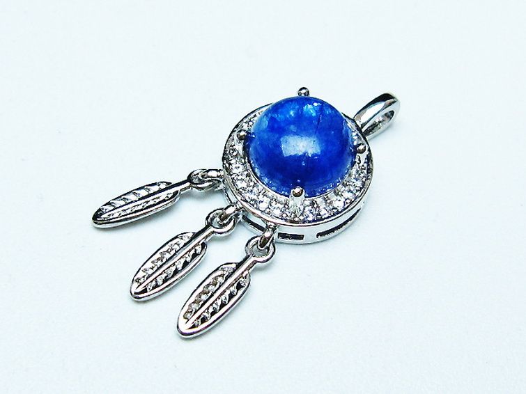 カイヤナイト ペンダント [T273-4170] 3枚目